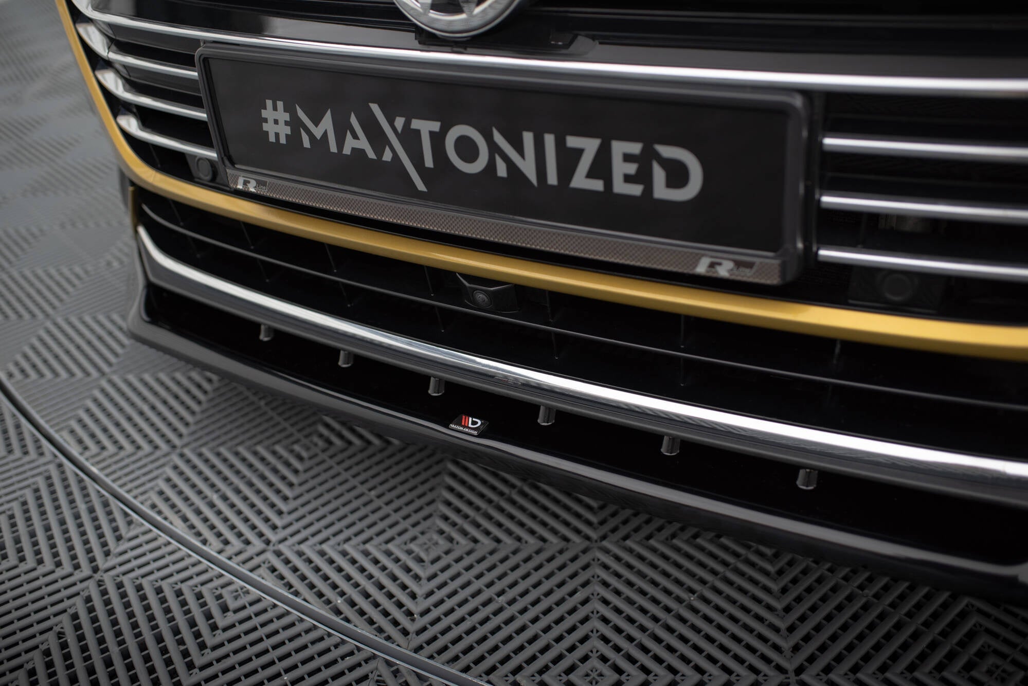 Maxton Design Splitter delantero V.2 para Volkswagen Arteon R-Line Sedan / Shooting Brake Mk1 - imagen 2