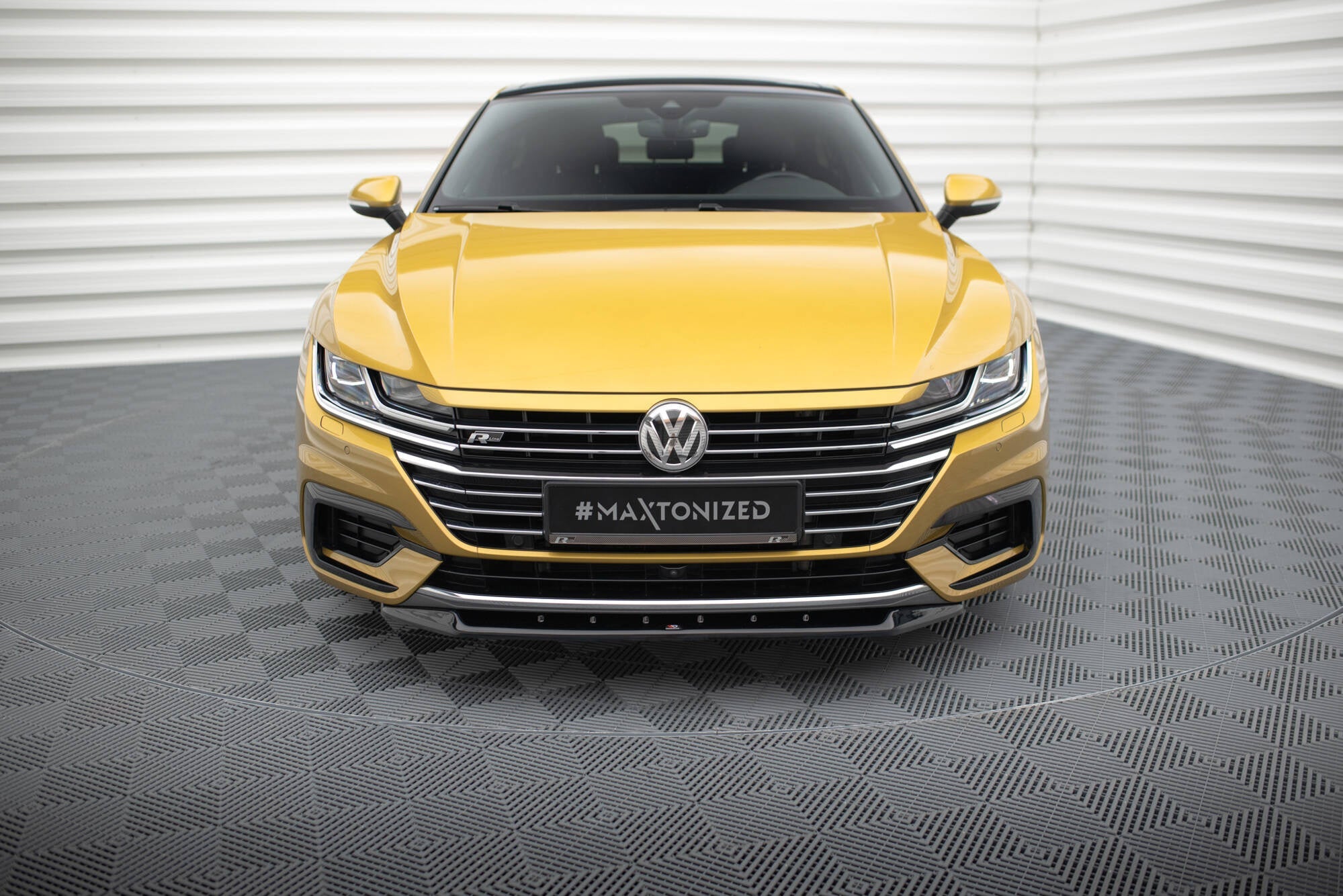 Maxton Design Splitter delantero V.2 para Volkswagen Arteon R-Line Sedan / Shooting Brake Mk1 - imagen 3