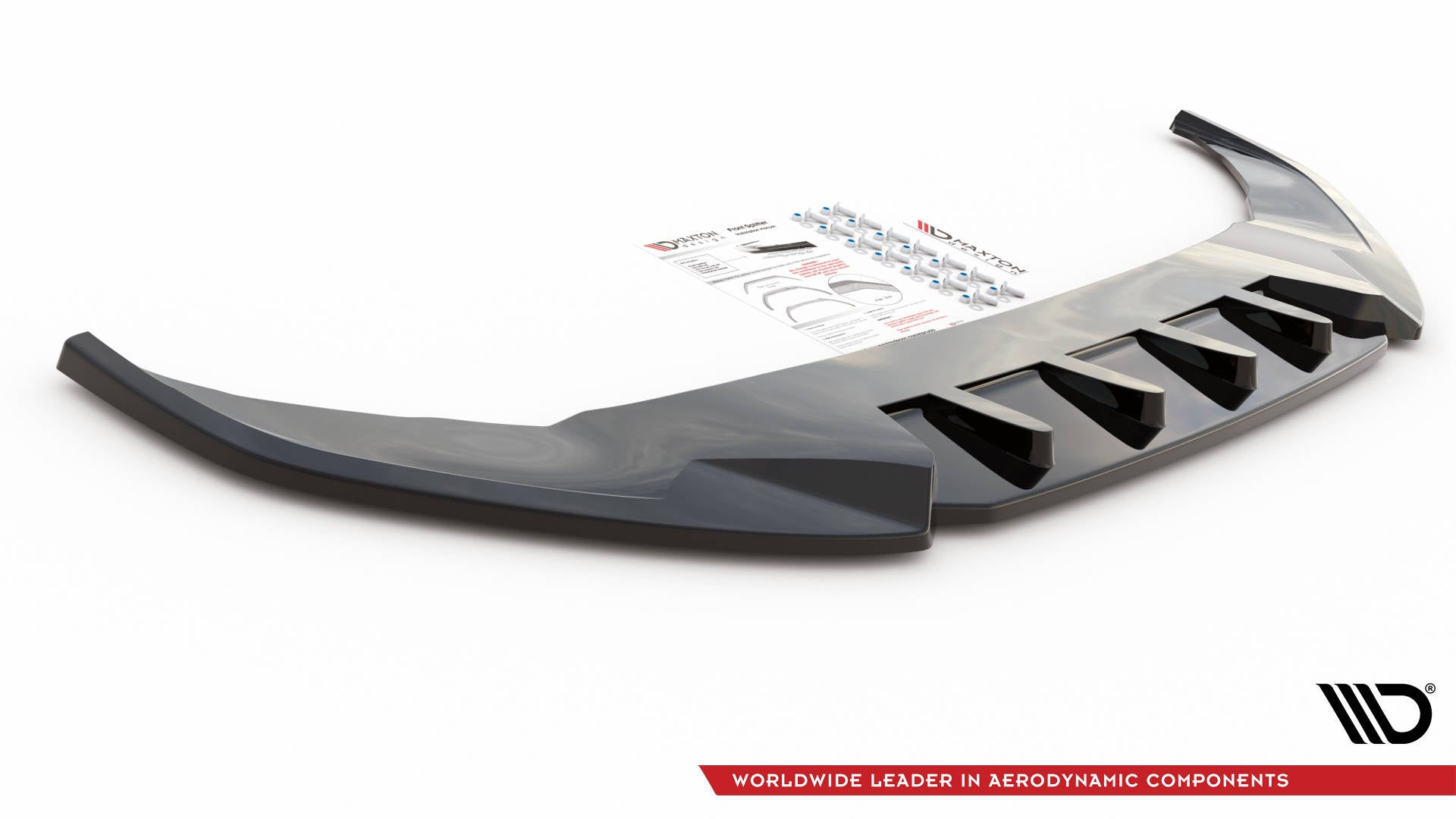 Maxton Design Splitter delantero V.2 para Volkswagen Arteon R Sedan / Shooting Brake Mk1 Facelift - imagen 4