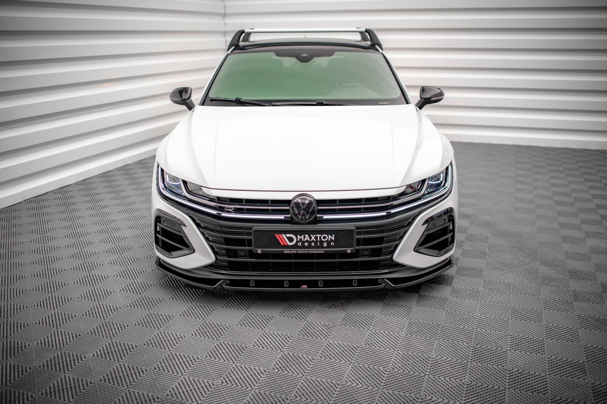Maxton Design Splitter delantero V.2 para Volkswagen Arteon R Sedan / Shooting Brake Mk1 Facelift - imagen 2