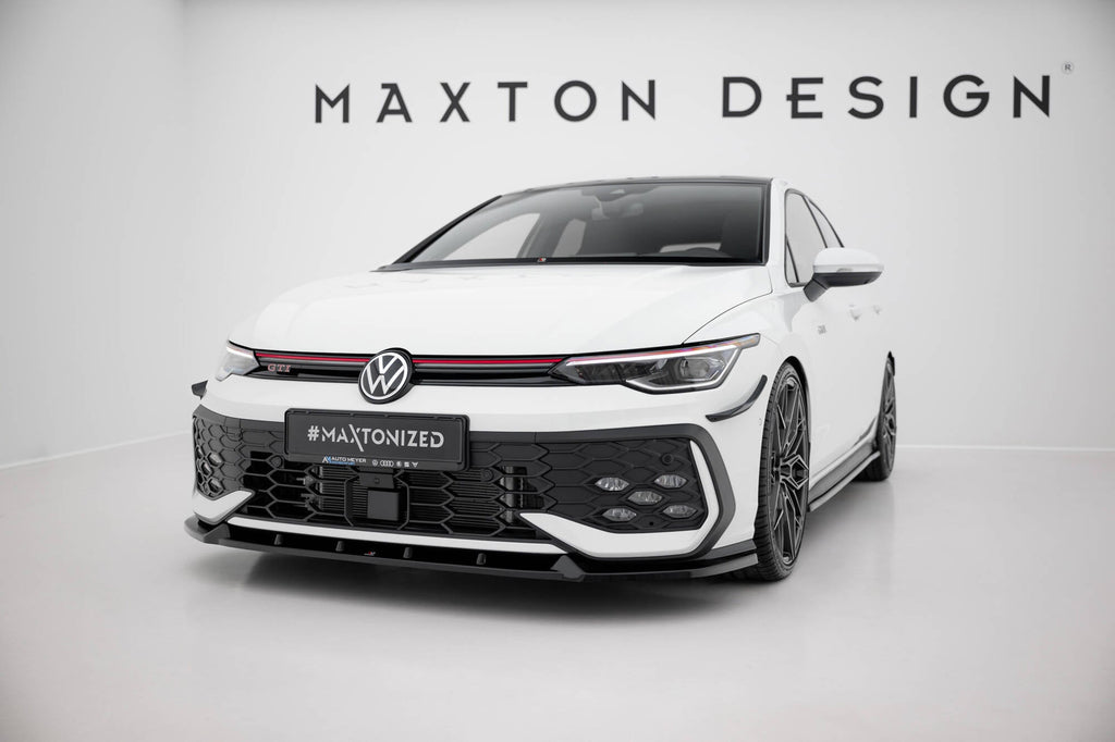 Maxton Design Splitter delantero V.2 para Volkswagen Golf GTI / GTE / R-Line Mk8 Facelift - imagen 1