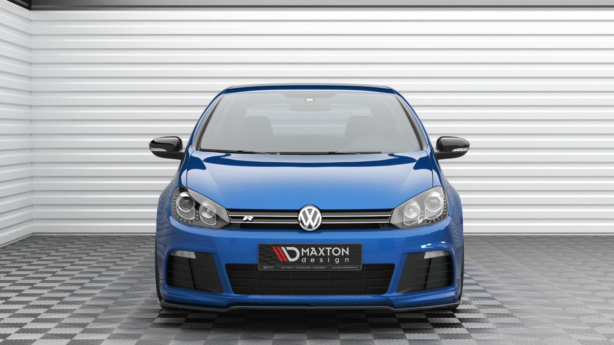 Maxton Design Splitter delantero V.2 para Volkswagen Golf R Mk6 - imagen 2