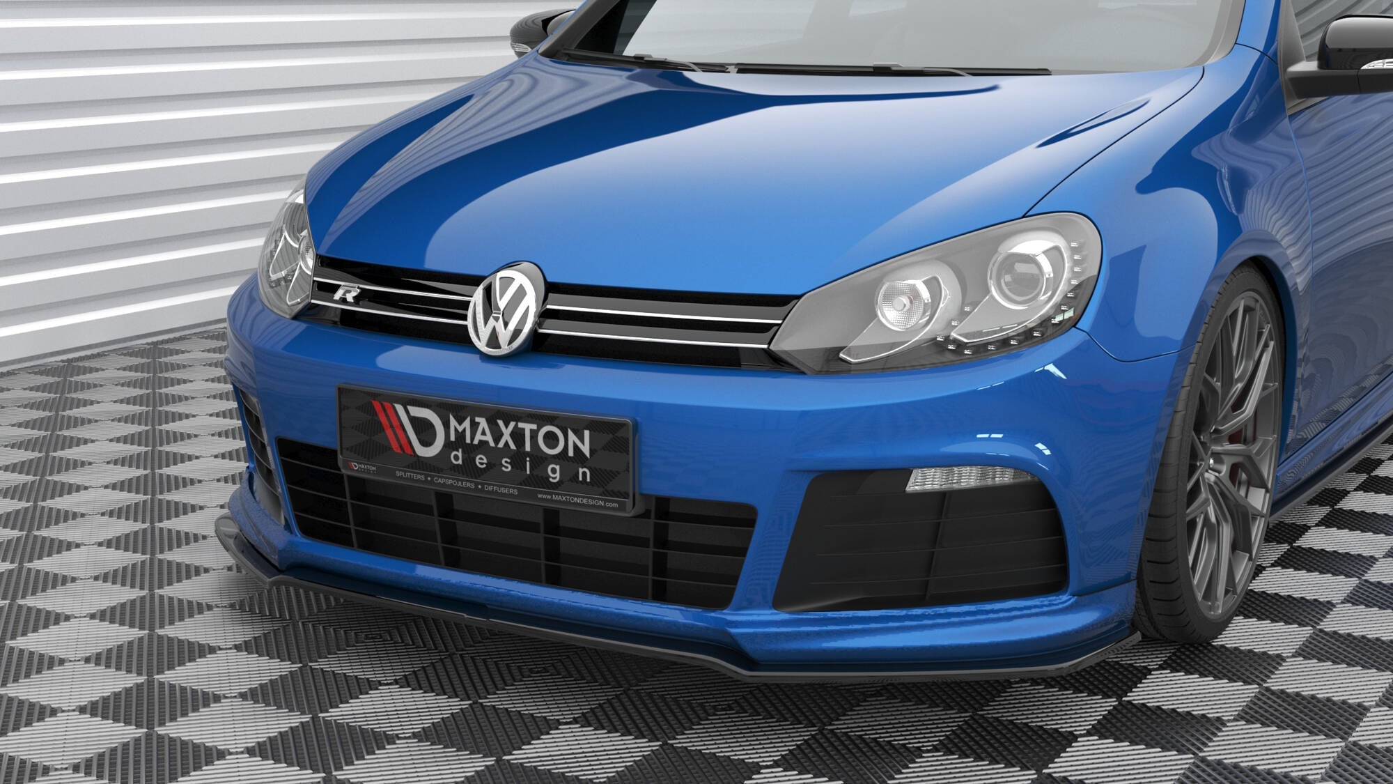 Maxton Design Splitter delantero V.2 para Volkswagen Golf R Mk6 - imagen 3