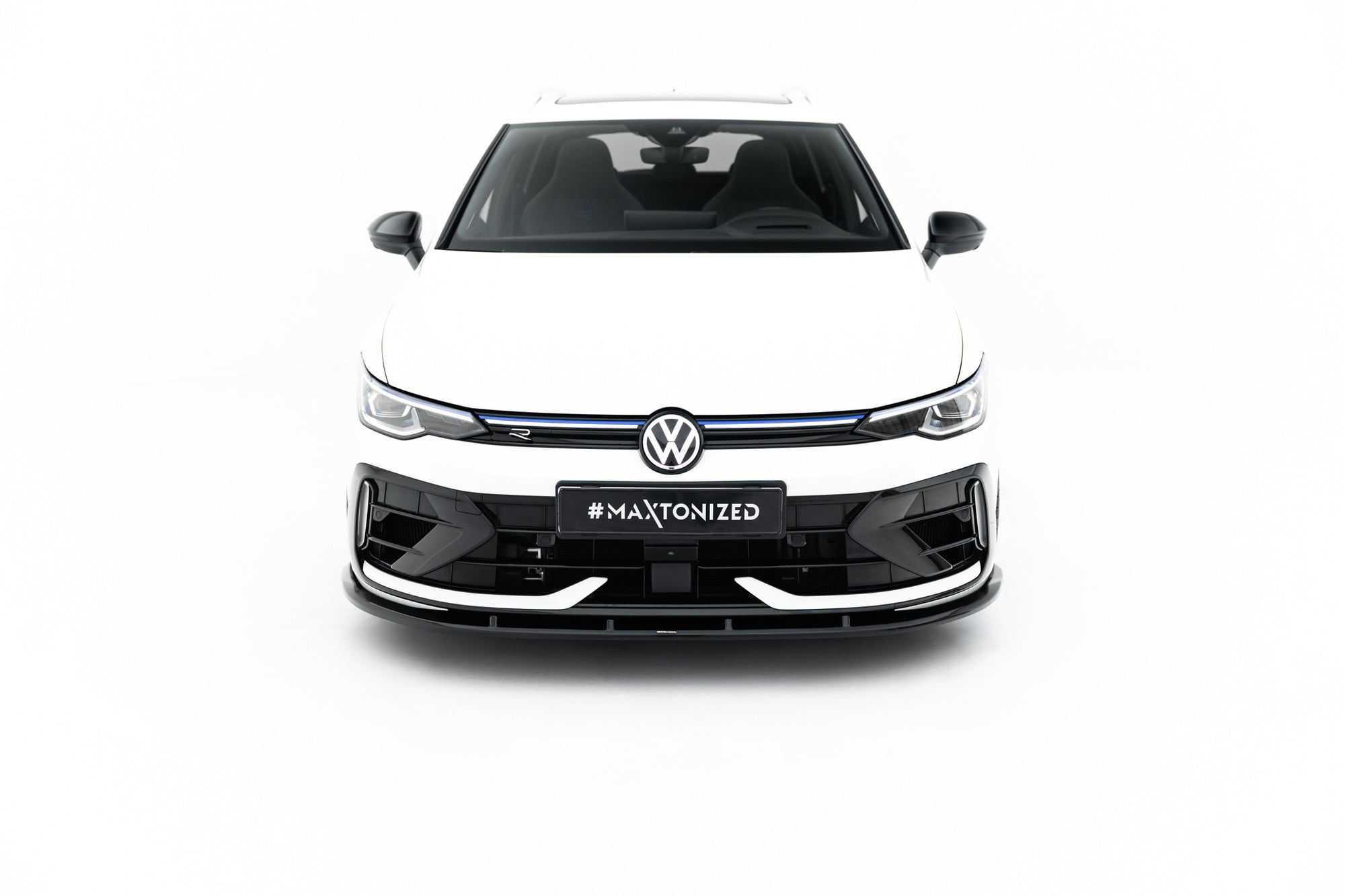 Maxton Design Splitter delantero V.2 para Volkswagen Golf R Variant Mk8 Facelift - imagen 2