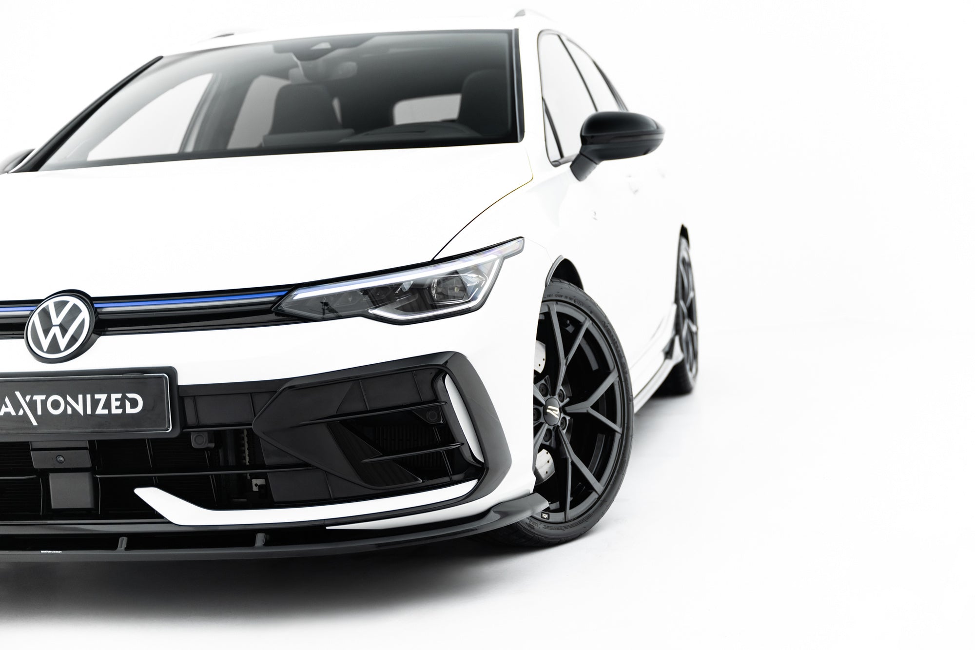 Maxton Design Splitter delantero V.2 para Volkswagen Golf R Variant Mk8 Facelift - imagen 3