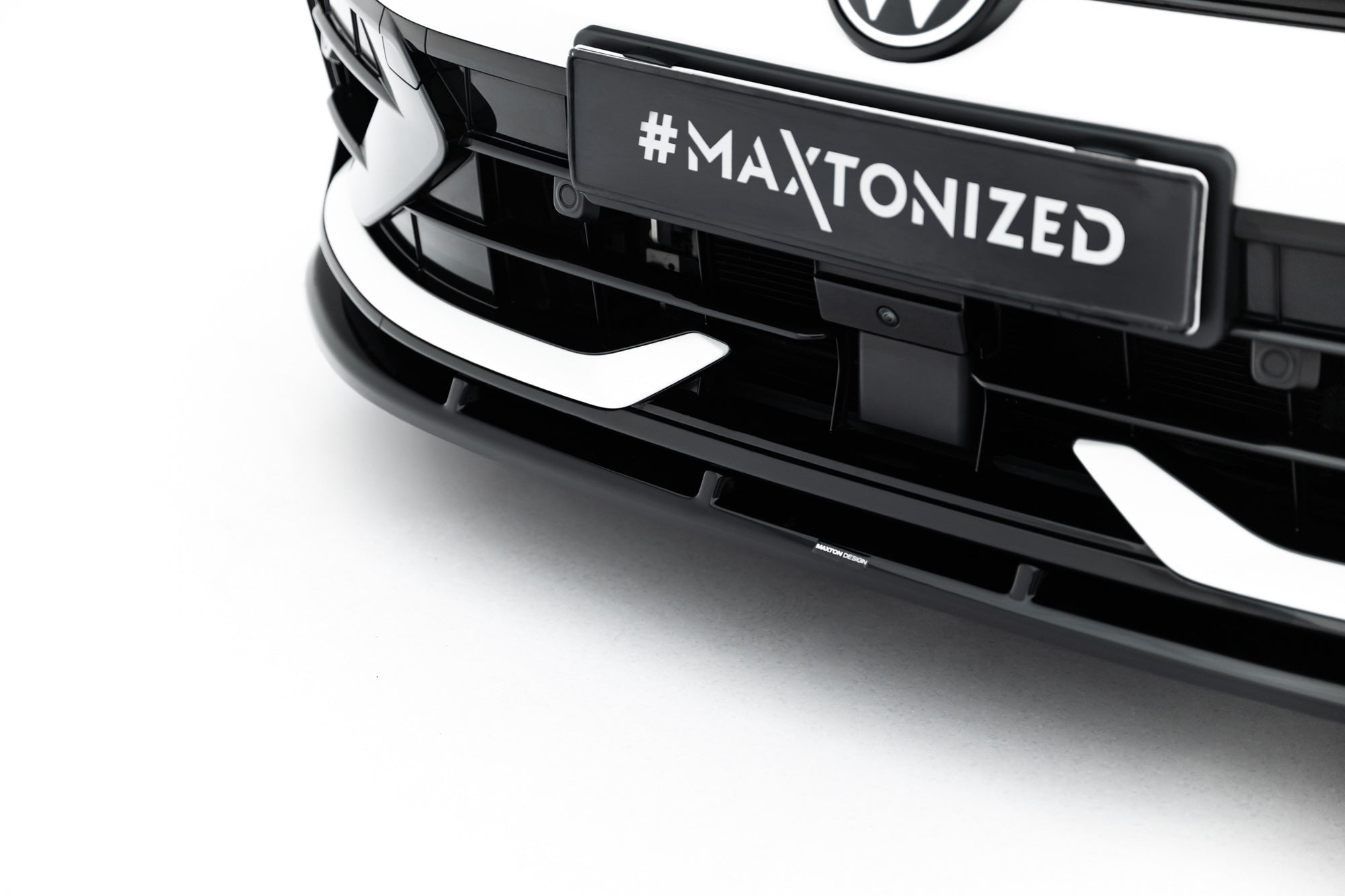 Maxton Design Splitter delantero V.2 para Volkswagen Golf R Variant Mk8 Facelift - imagen 5