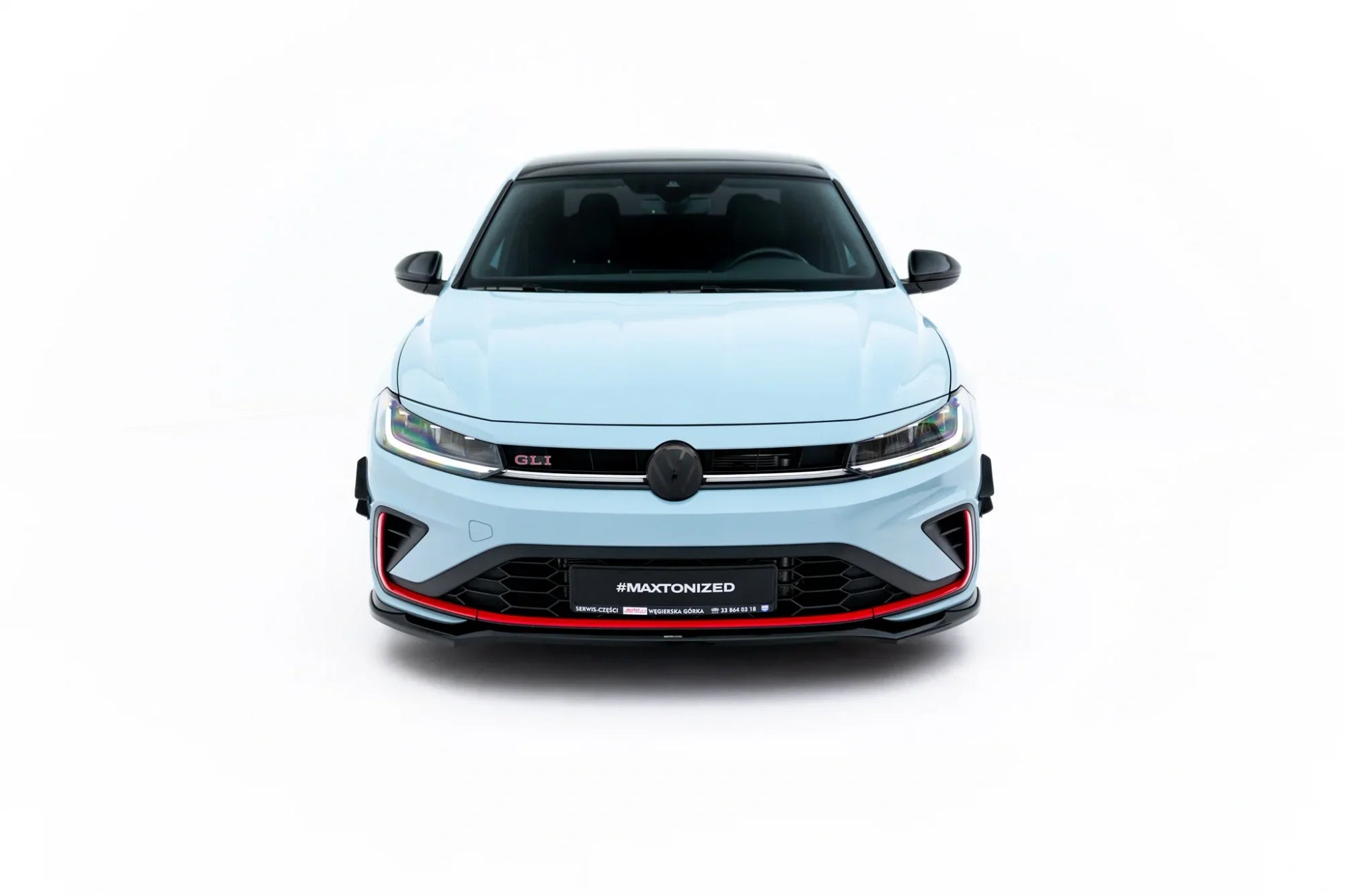 Maxton Design Splitter delantero V.2 para Volkswagen Jetta GLI Mk7 Facelift 2 - imagen 3