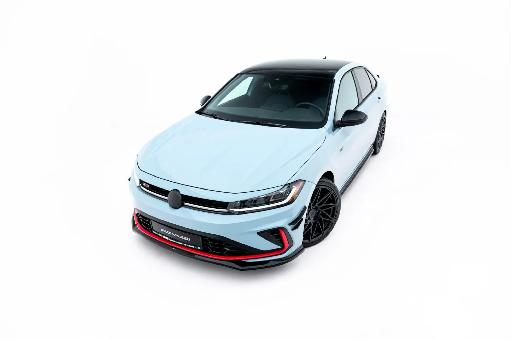 Maxton Design Splitter delantero V.2 para Volkswagen Jetta GLI Mk7 Facelift 2 - imagen 2