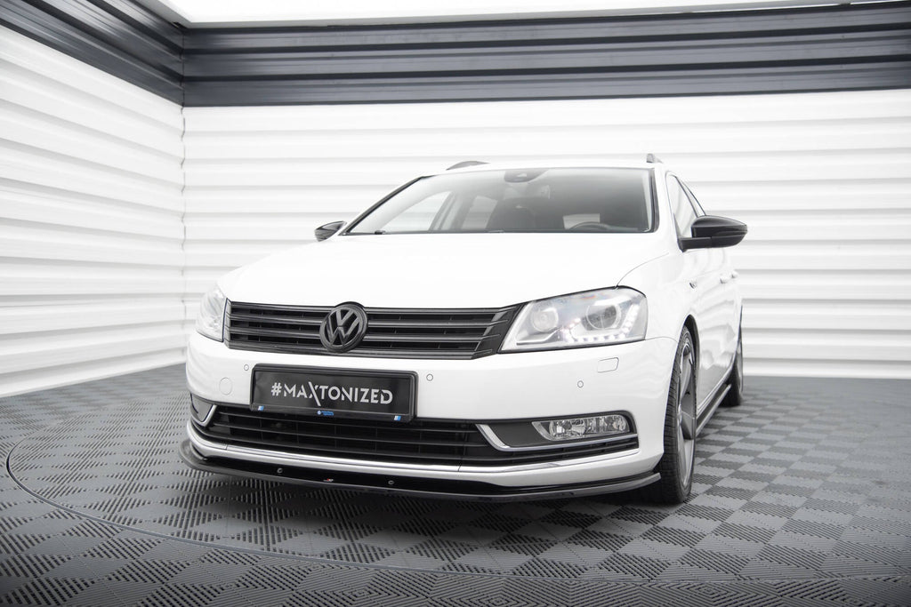 Maxton Design Splitter delantero V.2 para Volkswagen Passat B7 - imagen 1
