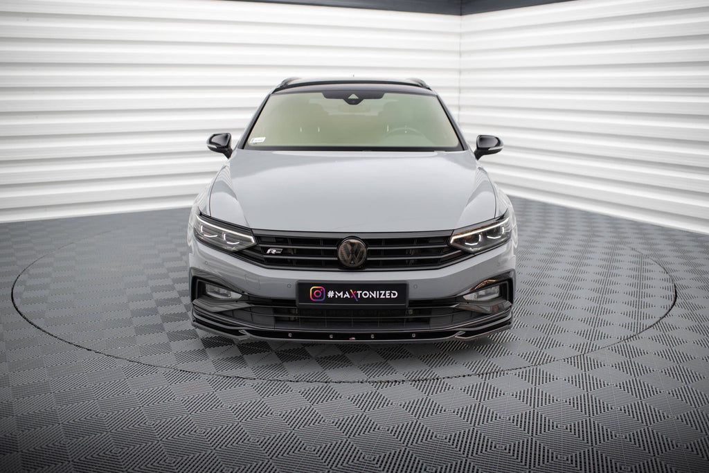 Maxton Design Splitter delantero V.2 para Volkswagen Passat R-Line B8 Facelift - imagen 2
