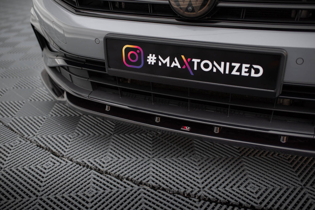 Maxton Design Splitter delantero V.2 para Volkswagen Passat R-Line B8 Facelift - imagen 3