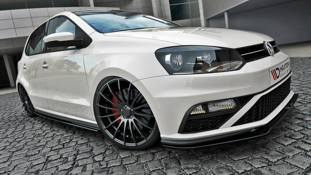Maxton Design Splitter delantero V.2 para Volkswagen Polo GTI Mk5 Facelift - imagen 1