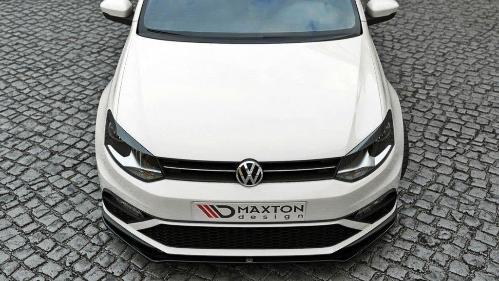Maxton Design Splitter delantero V.2 para Volkswagen Polo GTI Mk5 Facelift - imagen 2
