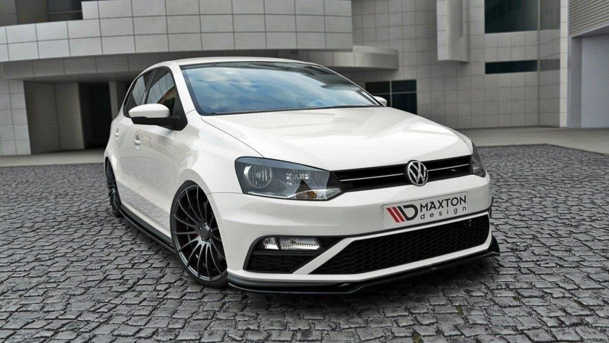 Maxton Design Splitter delantero V.2 para Volkswagen Polo GTI Mk5 Facelift - imagen 3