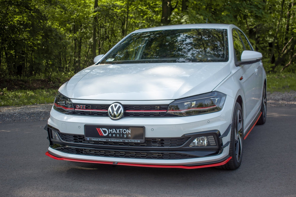 Maxton Design Splitter delantero V.2 para Volkswagen Polo GTI / R-line Mk6 - imagen 3