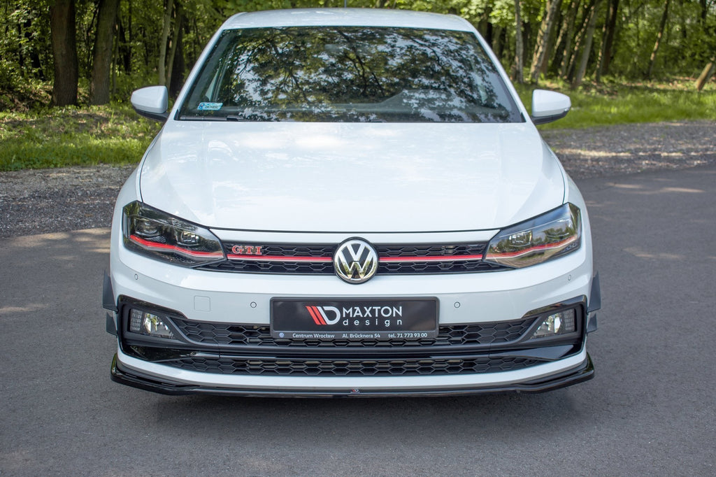 Maxton Design Splitter delantero V.2 para Volkswagen Polo GTI / R-line Mk6 - imagen 6