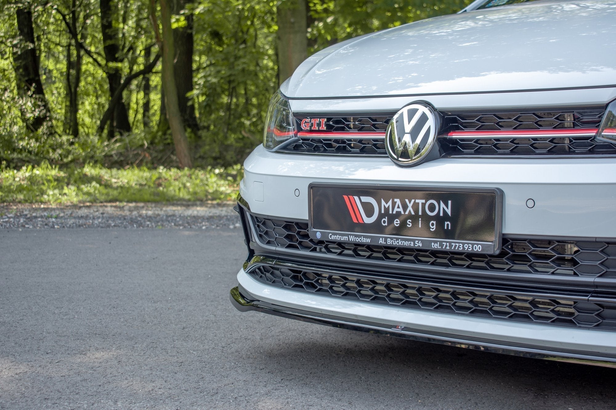 Maxton Design Splitter delantero V.2 para Volkswagen Polo GTI / R-line Mk6 - imagen 5