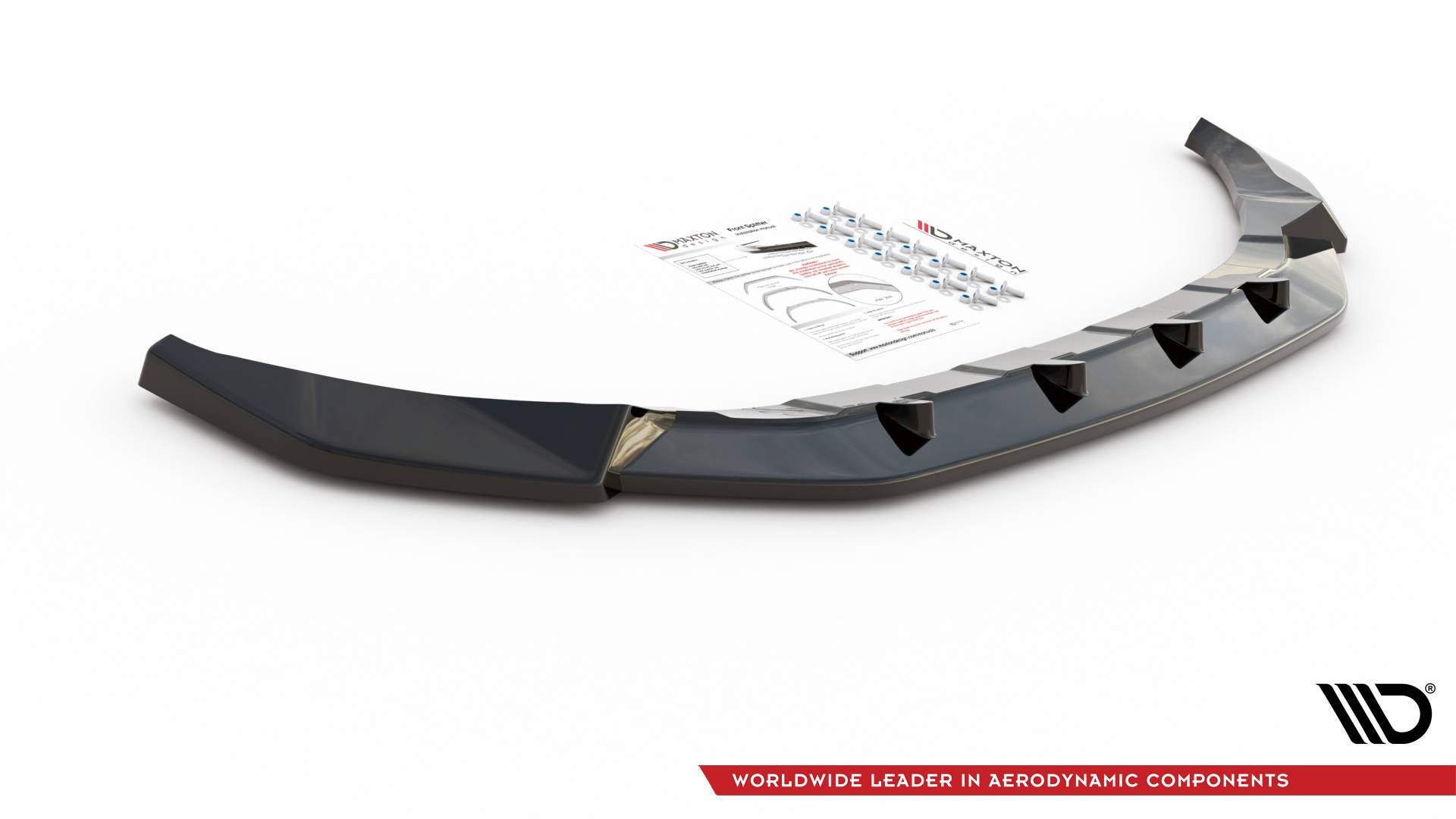 Maxton Design Splitter delantero V.2 para Volkswagen T-Roc Mk1 - imagen 3