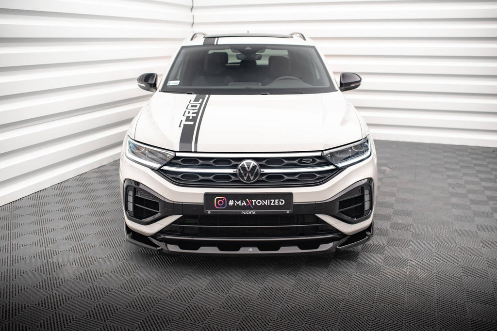 Maxton Design Splitter delantero V.2 para Volkswagen T-Roc R / R-Line Mk1 Facelift - imagen 2