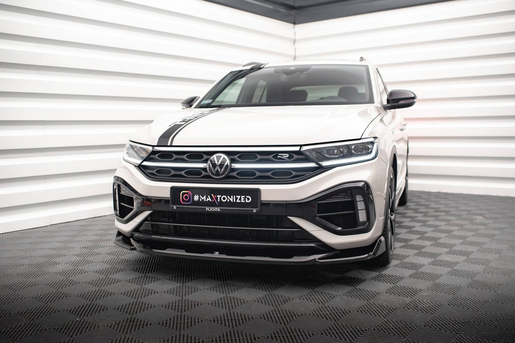 Maxton Design Splitter delantero V.2 para Volkswagen T-Roc R / R-Line Mk1 Facelift - imagen 1