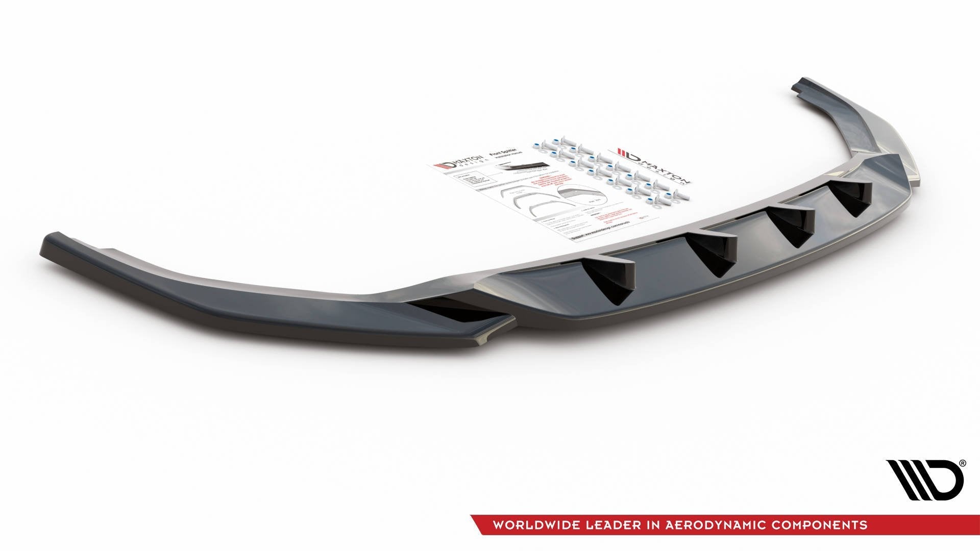 Maxton Design Splitter delantero V.2 para Volkswagen T6.1 - imagen 3