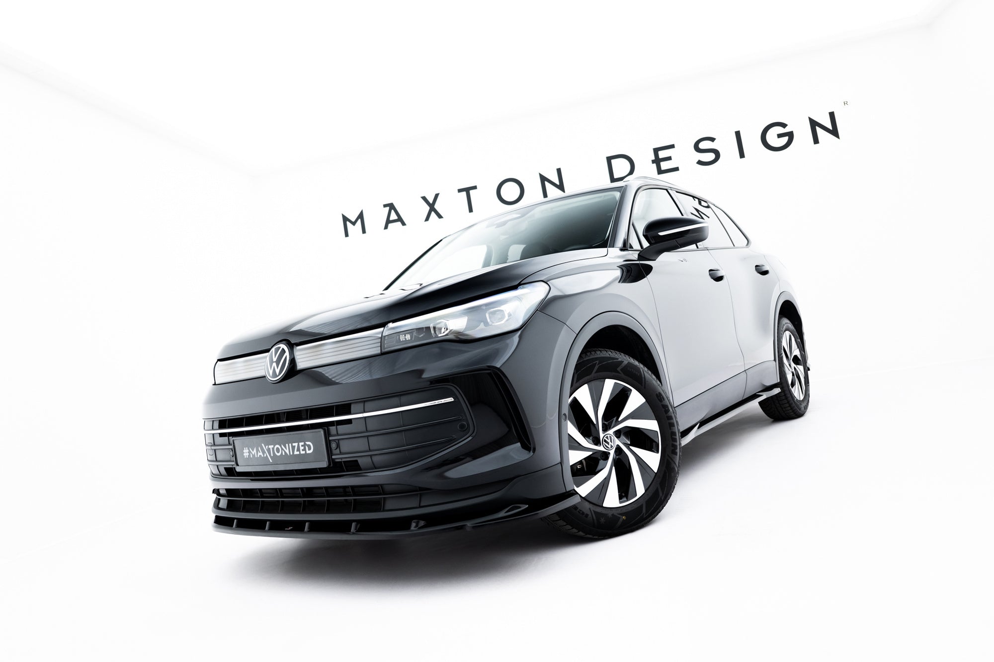 Maxton Design Splitter delantero V.2 para Volkswagen Tiguan Mk3 - imagen 1