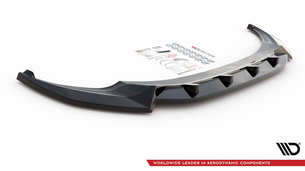Maxton Design Splitter delantero V.2 para Volkswagen Tiguan R / R-Line Mk2 Facelift - imagen 3