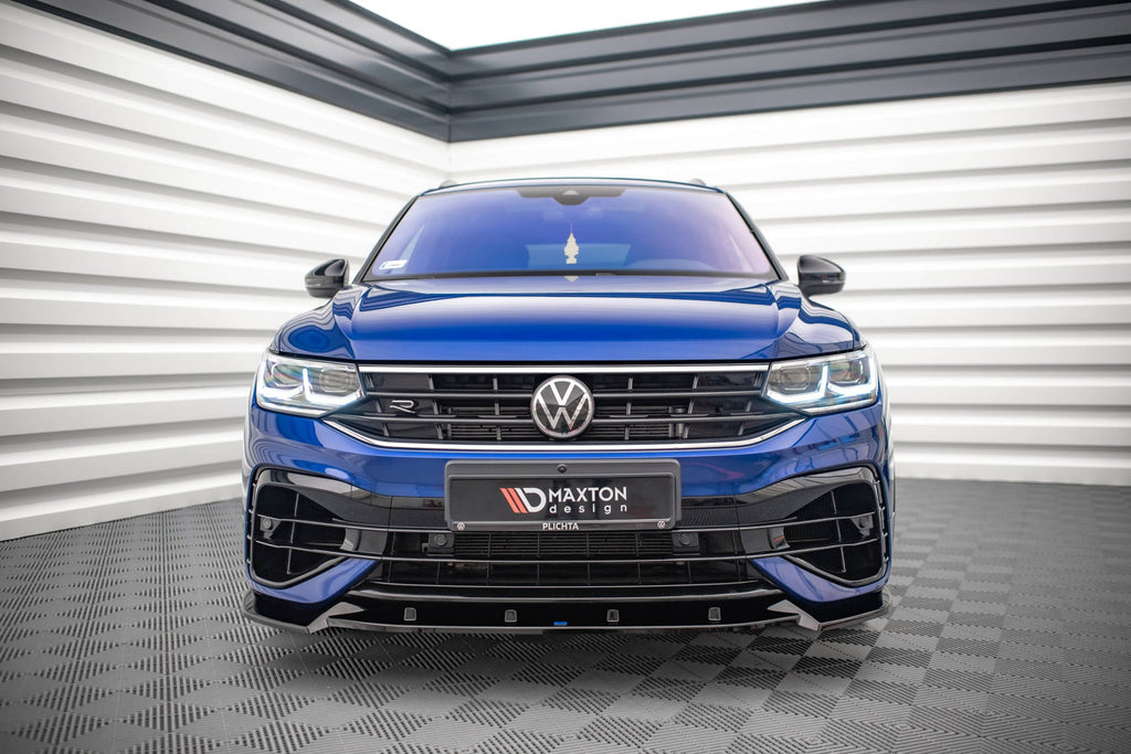 Maxton Design Splitter delantero V.2 para Volkswagen Tiguan R / R-Line Mk2 Facelift - imagen 2