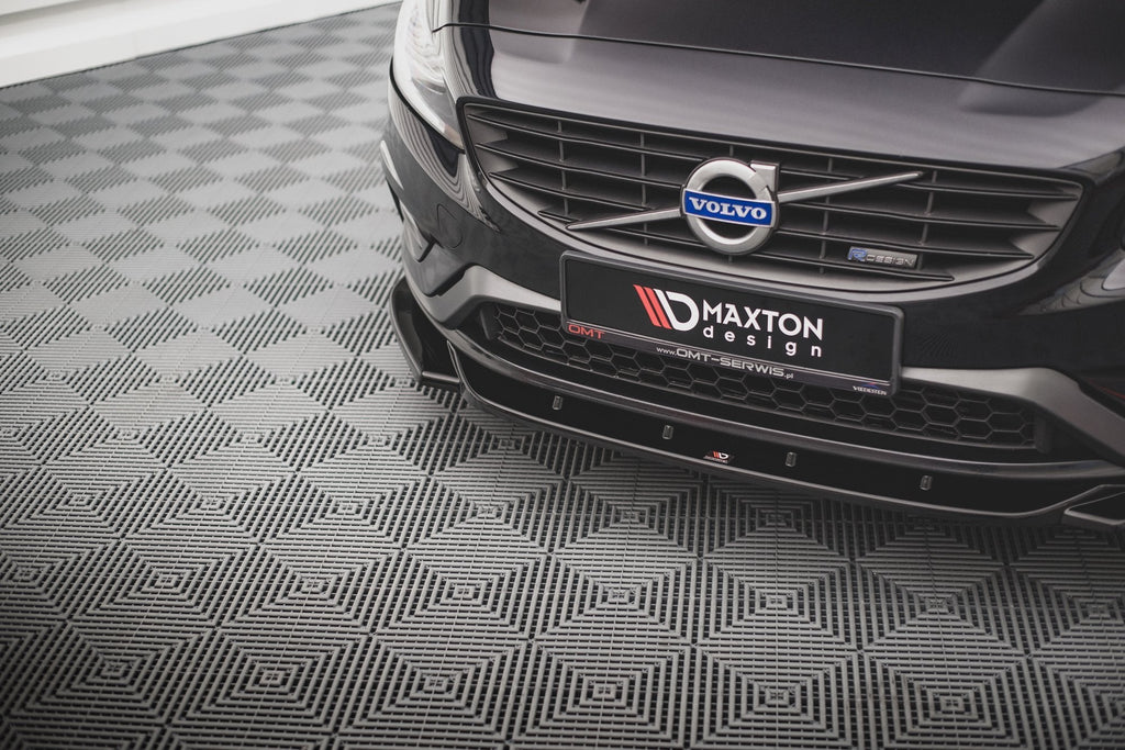 Maxton Design Splitter delantero V.2 para Volvo S60 R-Design Mk2 Facelift - imagen 2