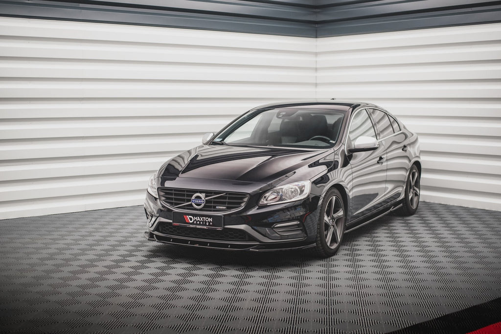 Maxton Design Splitter delantero V.2 para Volvo S60 R-Design Mk2 Facelift - imagen 1