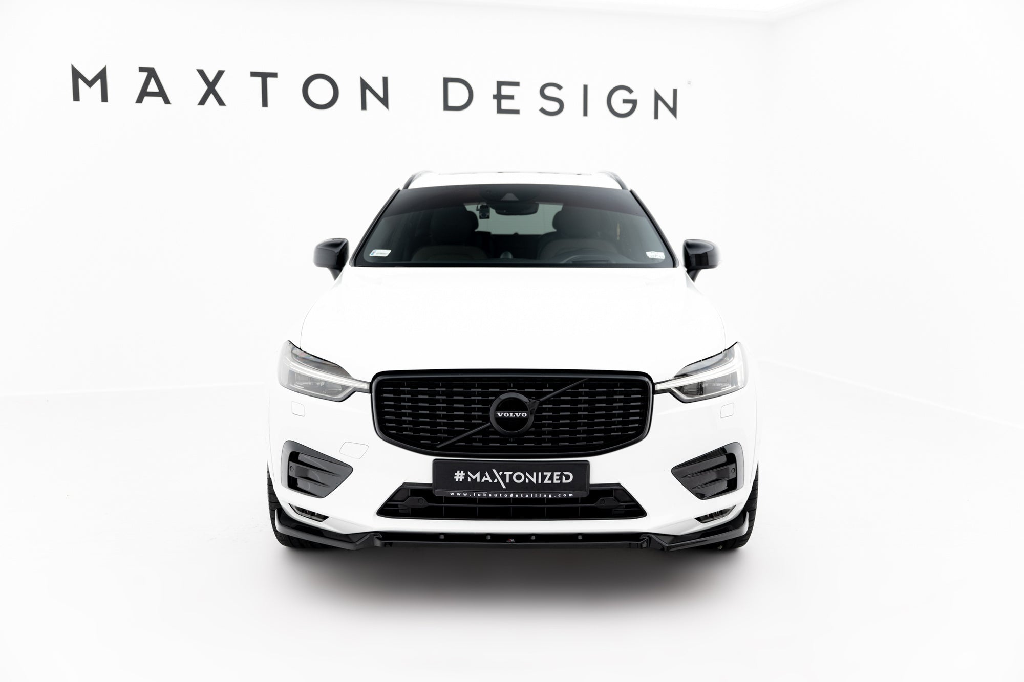 Maxton Design Splitter delantero V.2 para Volvo XC60 Mk2 R-Design - imagen 2