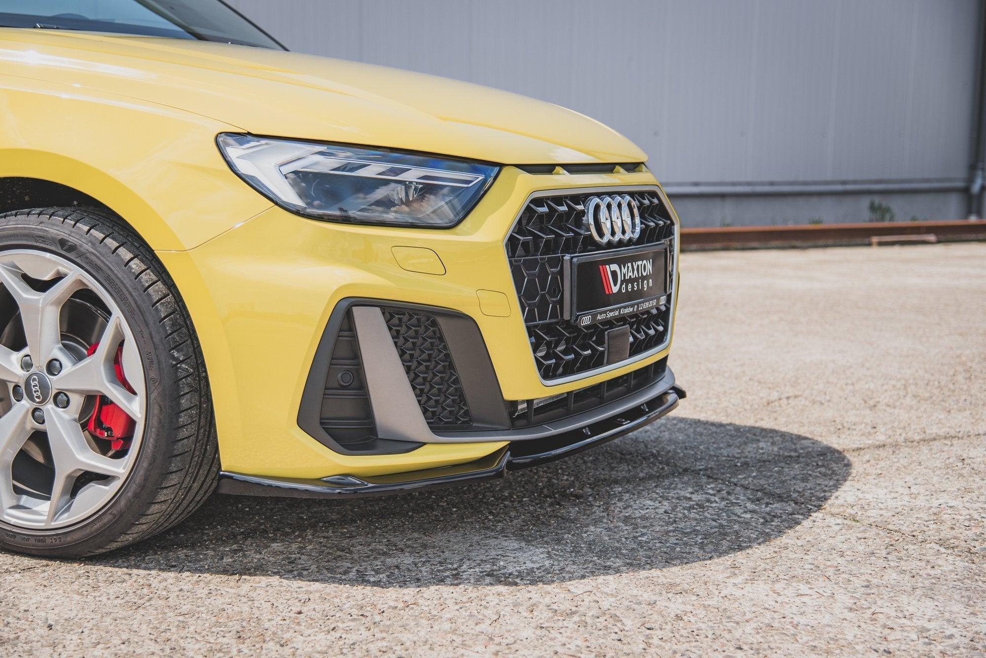 Maxton Design Splitter delantero V.3 para Audi A1 S-Line GB - imagen 5