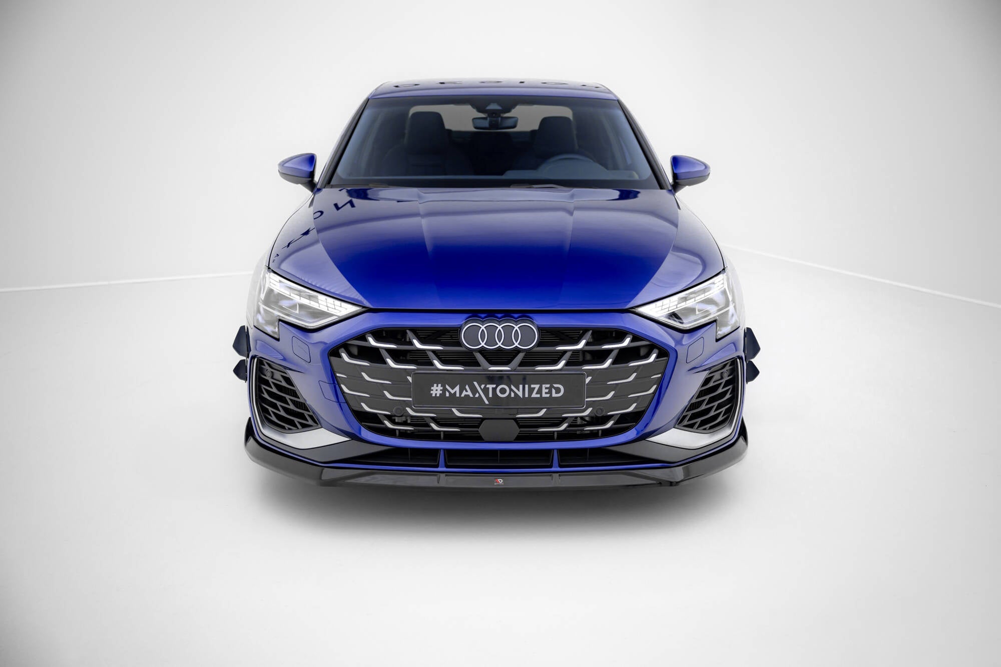 Maxton Design Splitter delantero V.3 para Audi A3 S-Line Sedan / S3 Sedan 8Y Facelift - imagen 2
