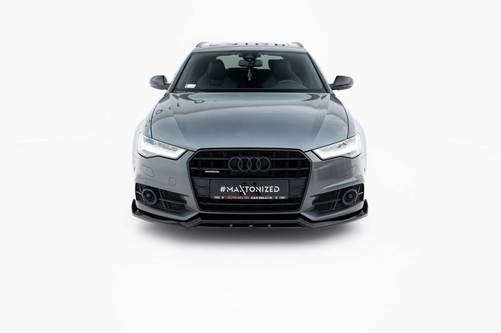 Maxton Design Splitter delantero V.3 para Audi A6 / A6 C7 S-line/ S6 C7 Facelift - imagen 2