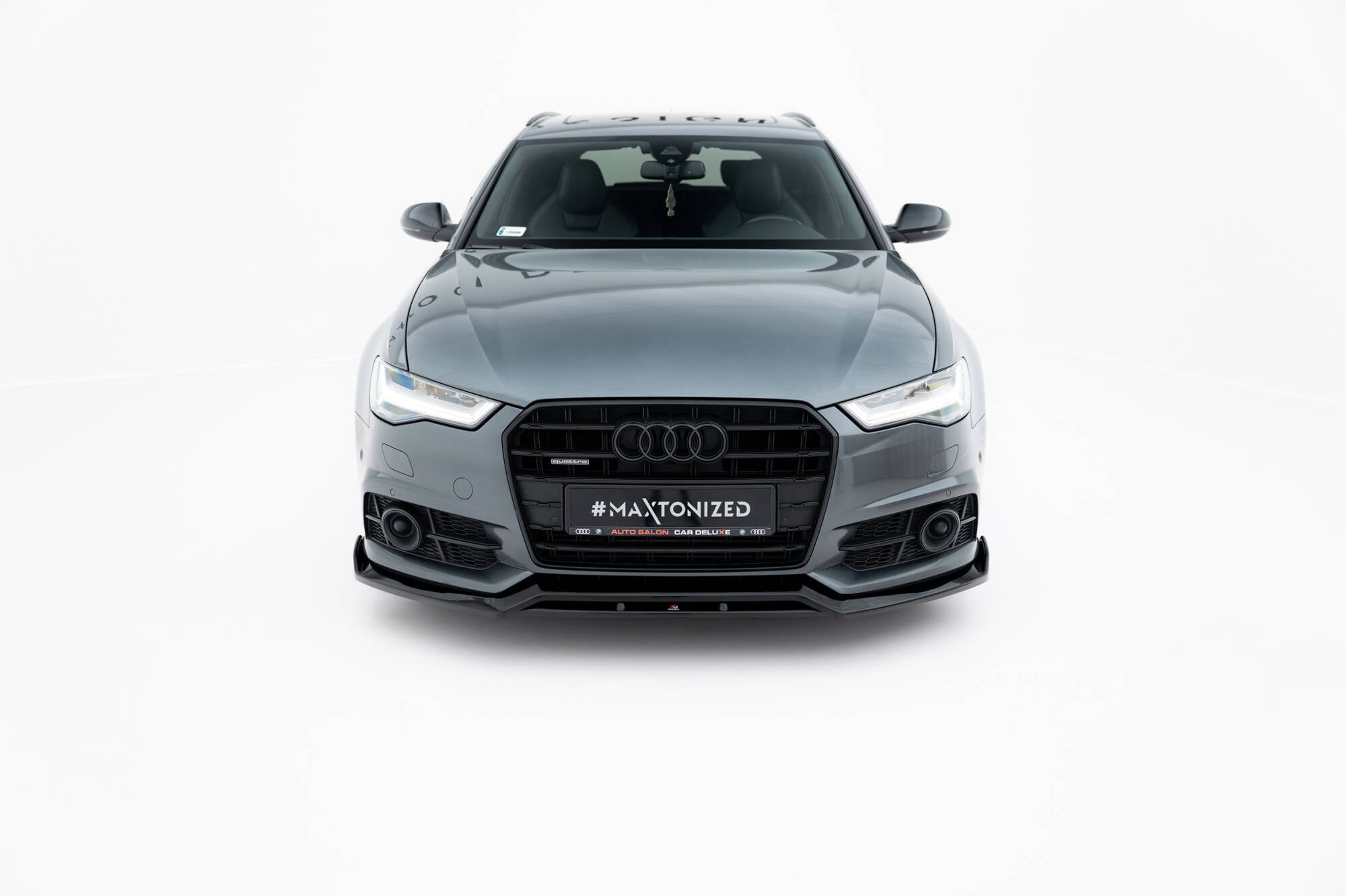 Maxton Design Splitter delantero V.3 para Audi A6 / A6 C7 S-line/ S6 C7 Facelift - imagen 2