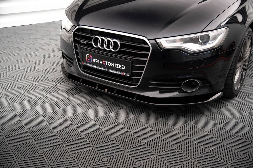 Maxton Design Splitter delantero V.3 para Audi A6 C7 - imagen 1