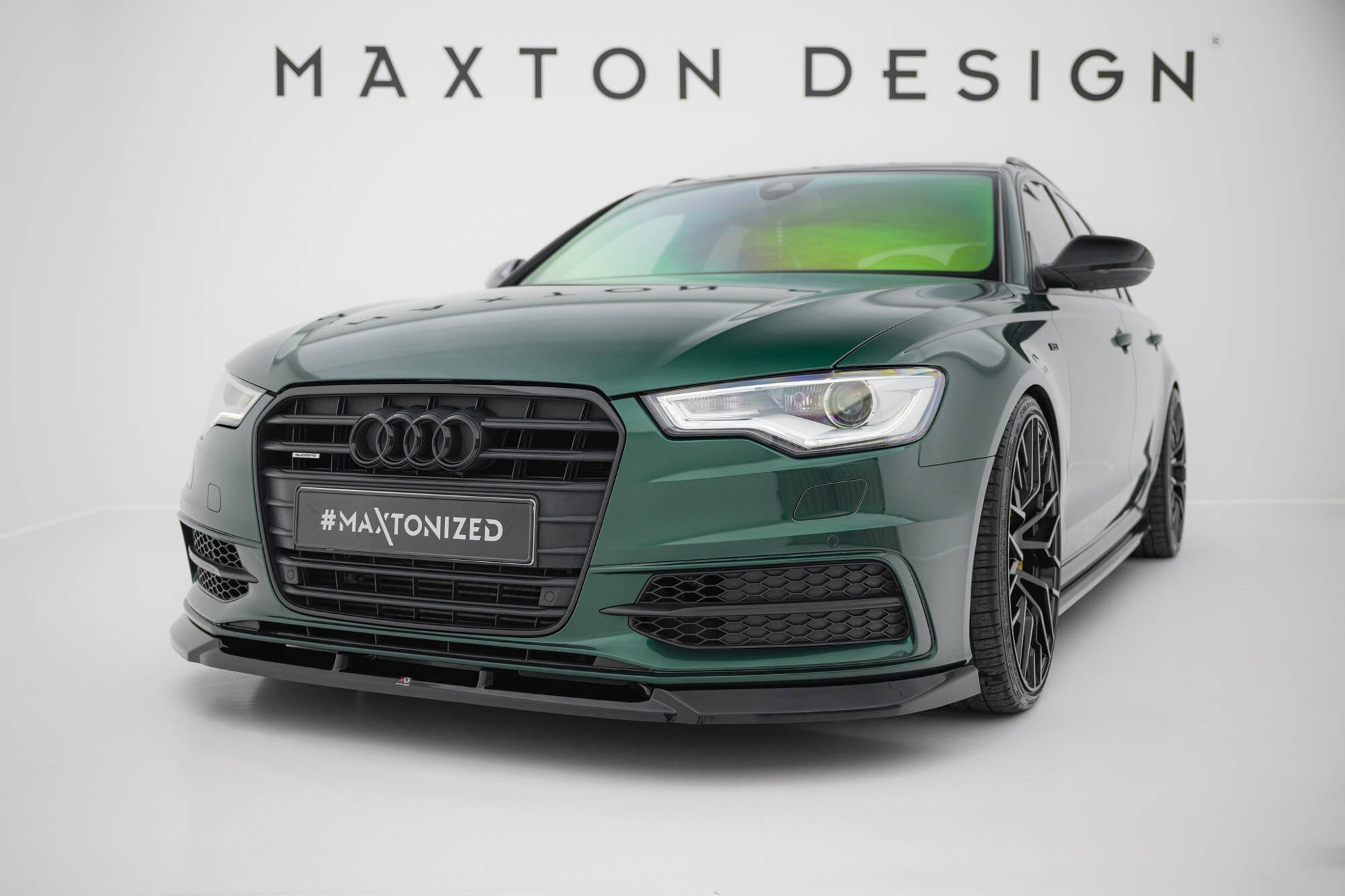 Maxton Design Splitter delantero V.3 para Audi A6 S-line / S6 C7 - imagen 1