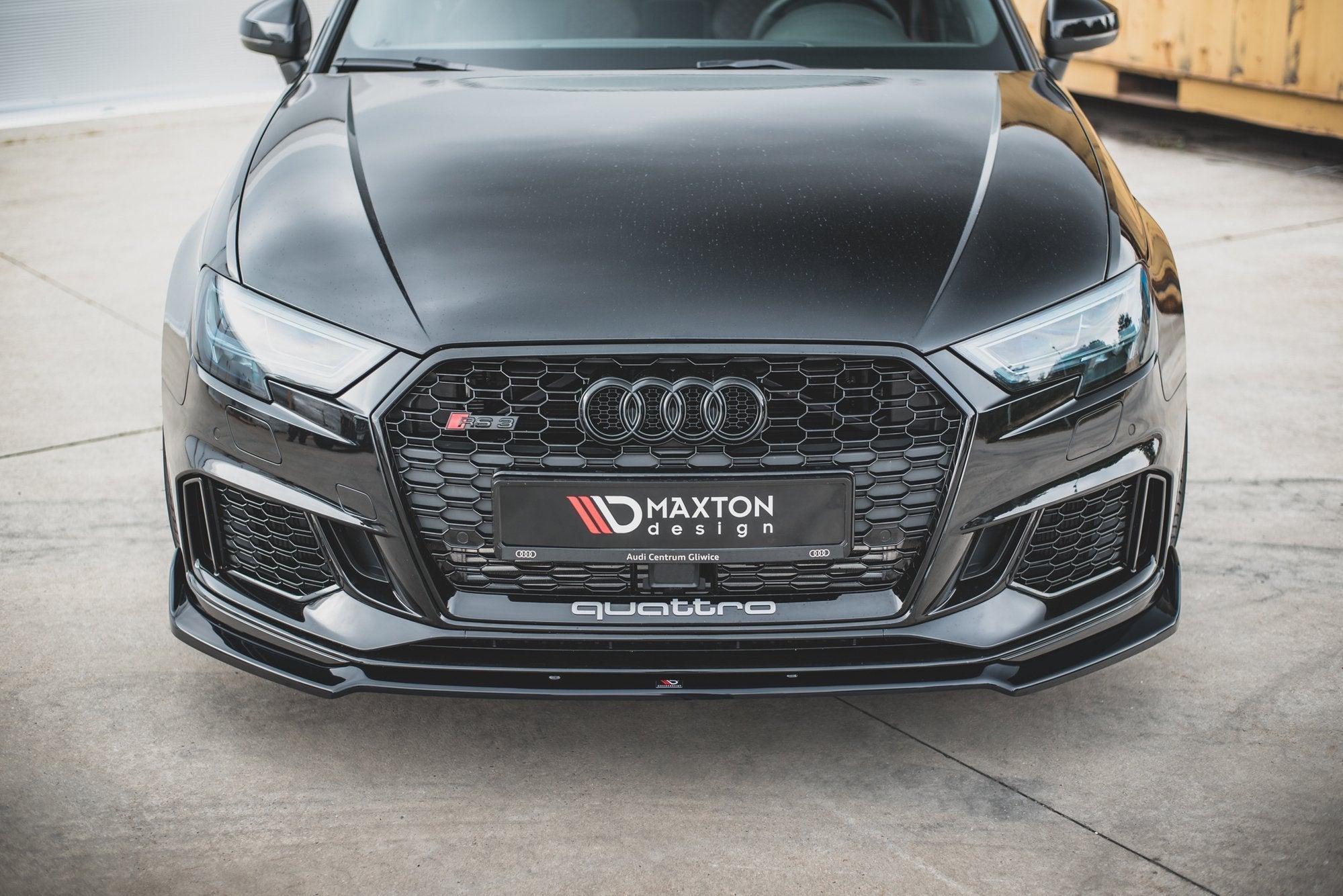 Maxton Design Splitter delantero V.3 para Audi RS3 8V Facelift Sportback - imagen 2