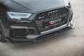 Maxton Design Splitter delantero V.3 para Audi RS3 8V Facelift Sportback - imagen 1