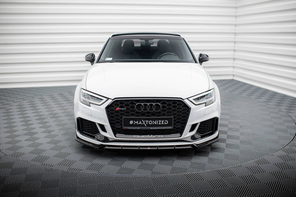 Maxton Design Splitter delantero V.3 para Audi RS3 Sedan 8V Facelift - imagen 2