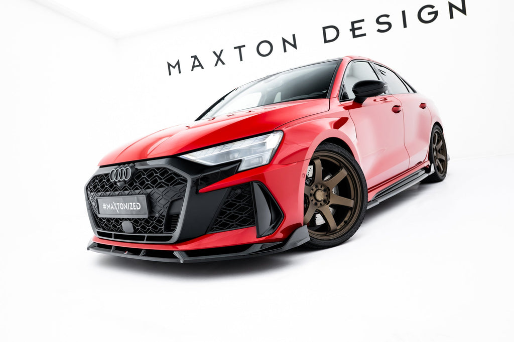 Maxton Design Splitter delantero V.3 para Audi RS3 Sedan 8Y Facelift - imagen 5