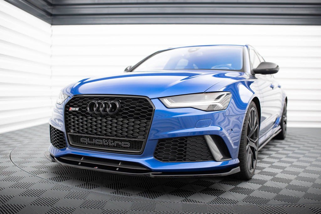 Maxton Design Splitter delantero V.3 para Audi RS6 C7 / C7 Facelift - imagen 1
