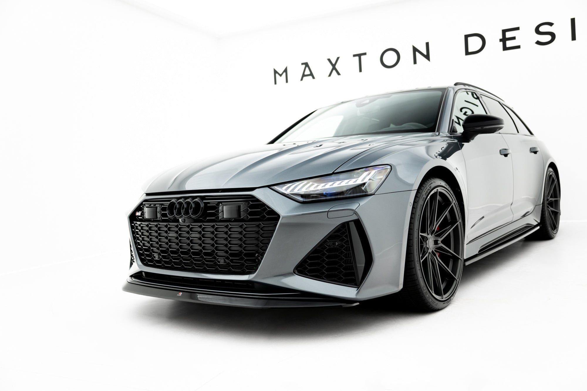 Maxton Design Splitter delantero V.3 para Audi RS6 C8 / C8 Facelift - imagen 1