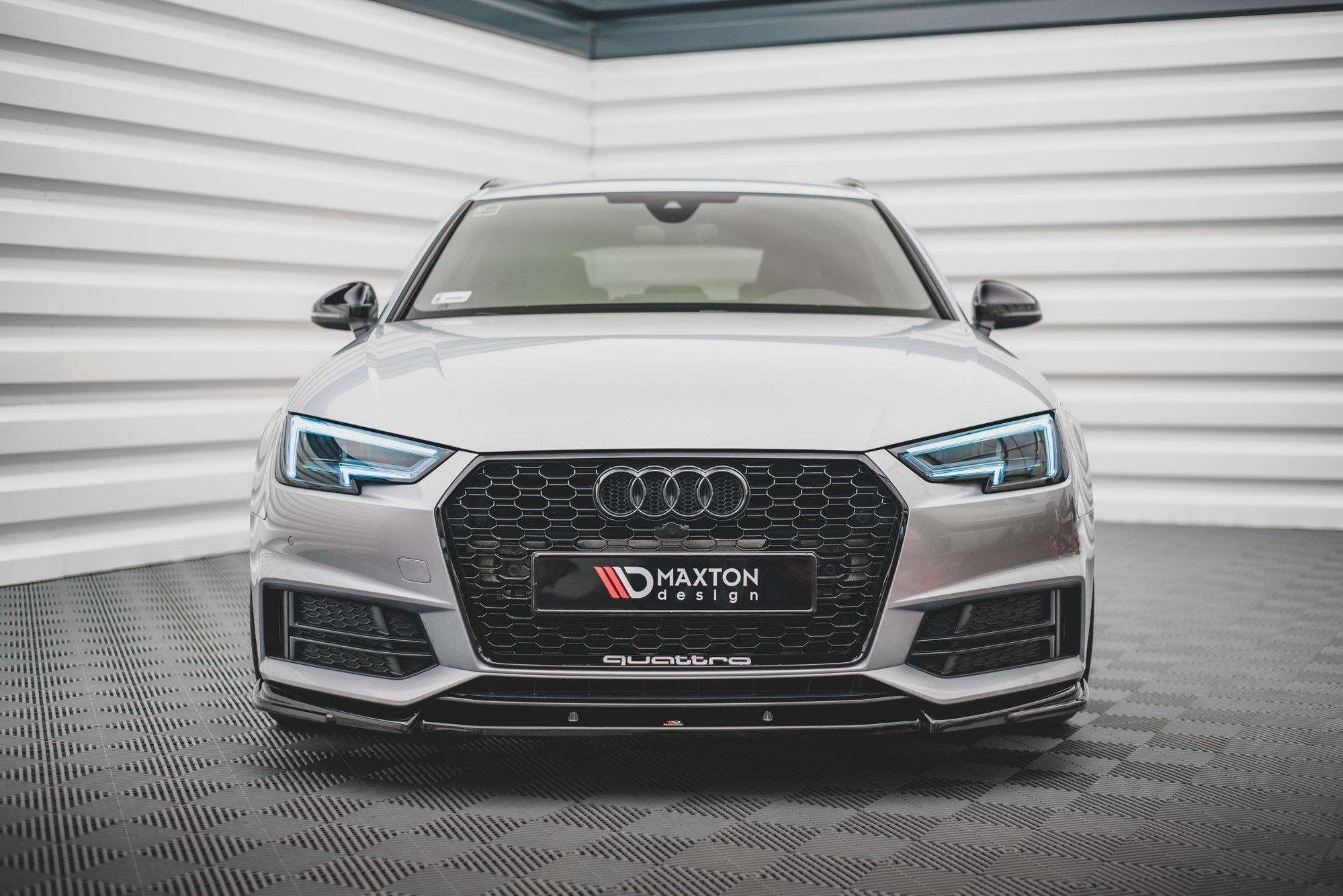 Maxton Design Splitter delantero V.3 para Audi S4 / A4 S-Line B9 - imagen 1