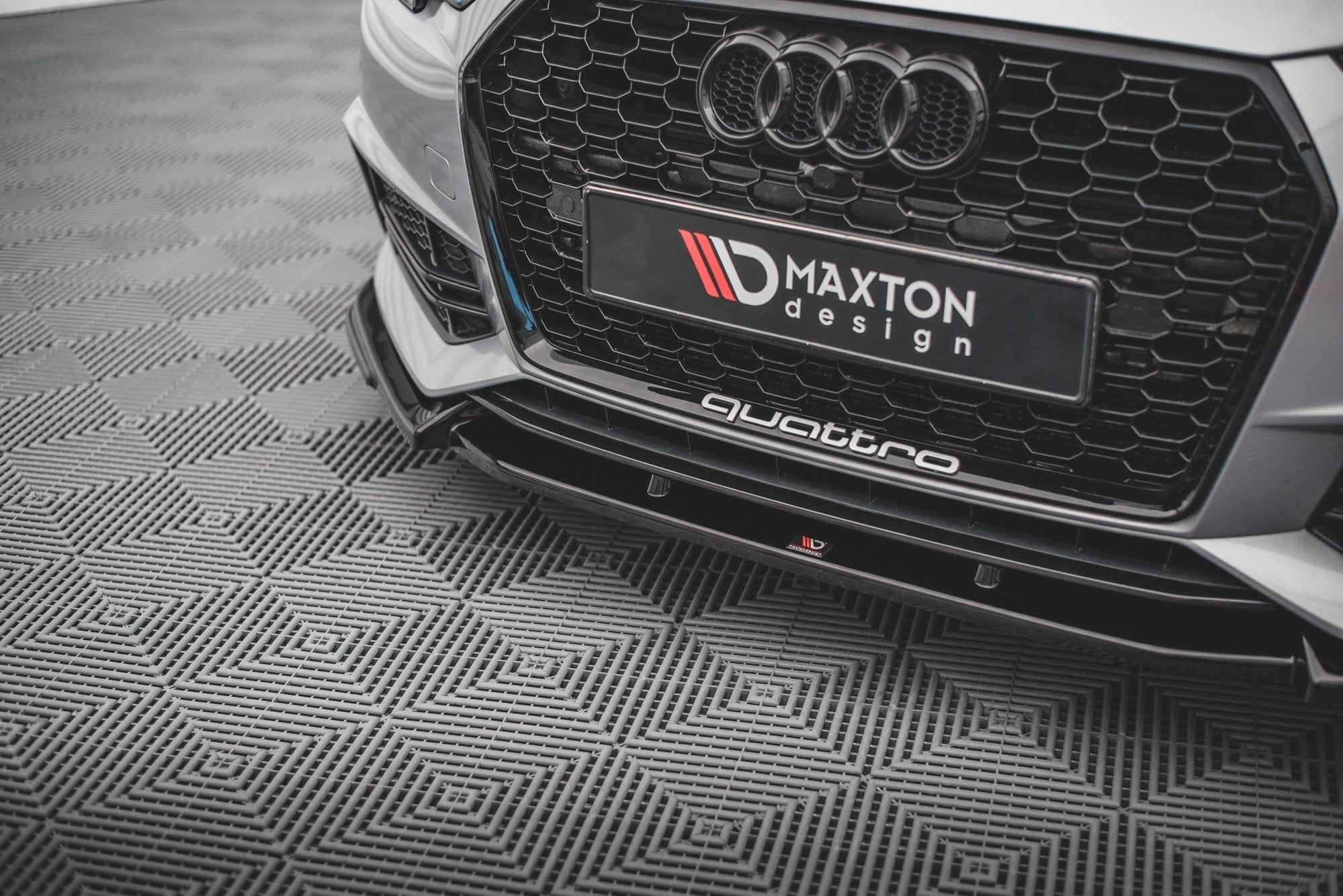 Maxton Design Splitter delantero V.3 para Audi S4 / A4 S-Line B9 - imagen 2