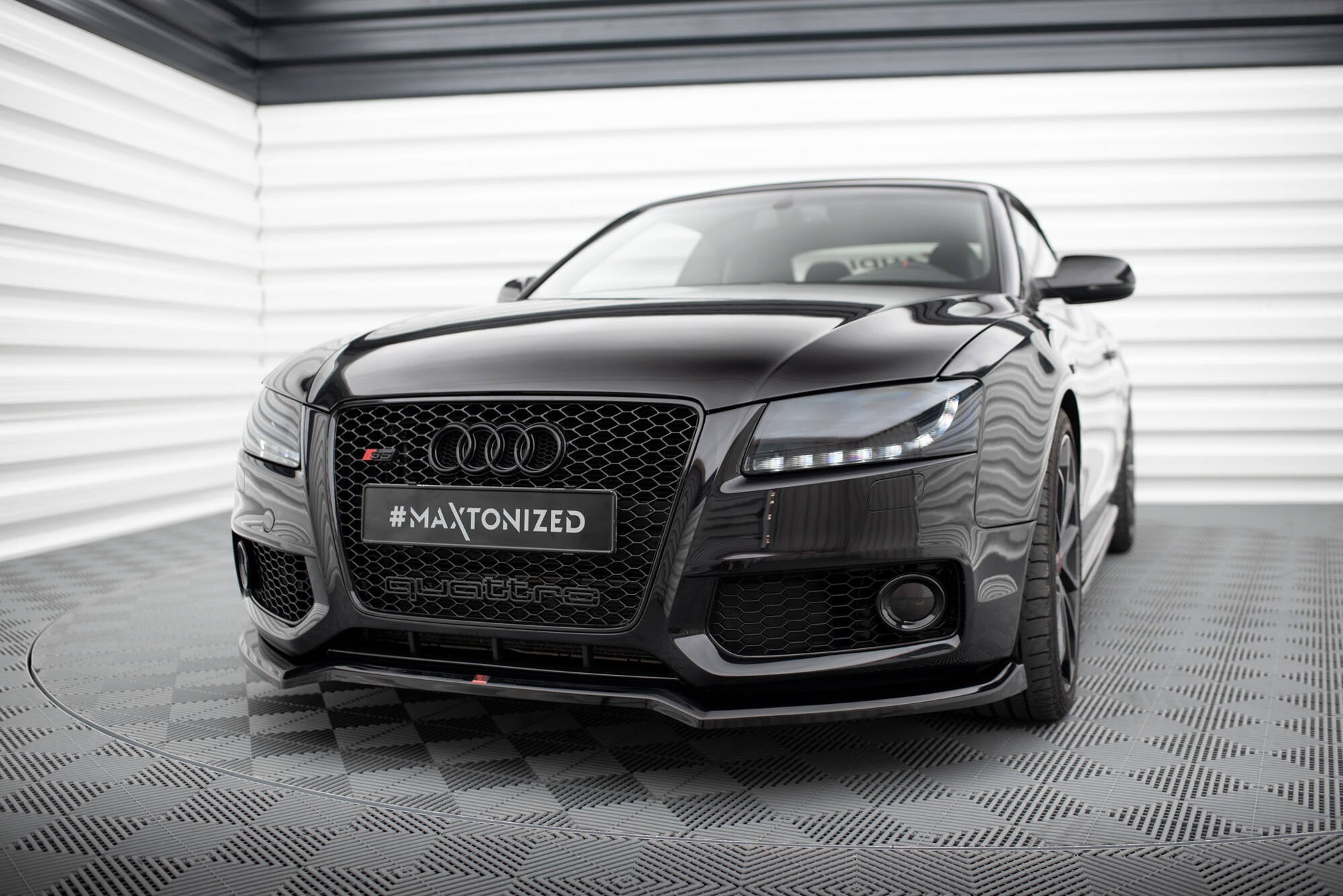 Maxton Design Splitter delantero V.3 para Audi S5 / A5 S-Line 8T - imagen 1
