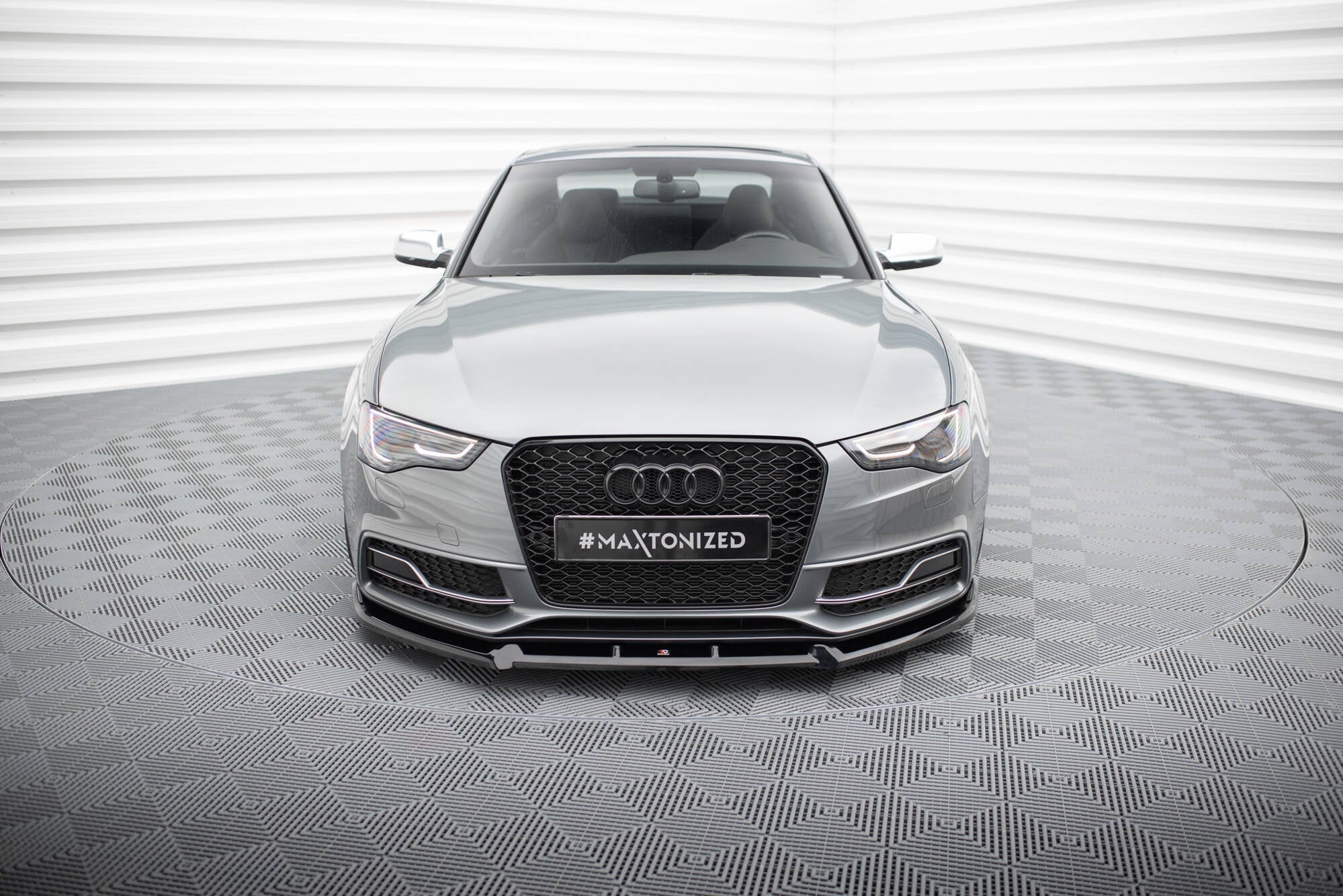Maxton Design Splitter delantero V.3 para Audi S5 / A5 S-Line 8T Facelift - imagen 2