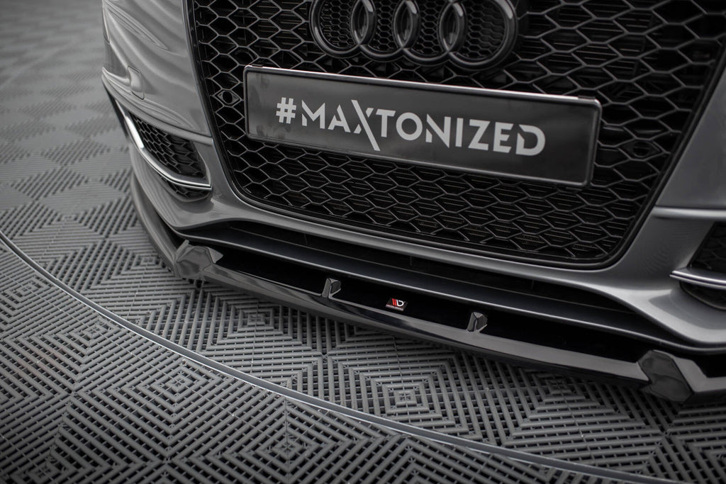 Maxton Design Splitter delantero V.3 para Audi S5 / A5 S-Line 8T Facelift - imagen 3