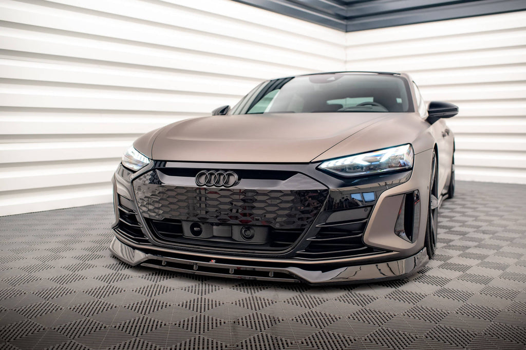 Maxton Design Splitter delantero V.3 para Audi e-Tron GT / RS GT Mk1 - imagen 1