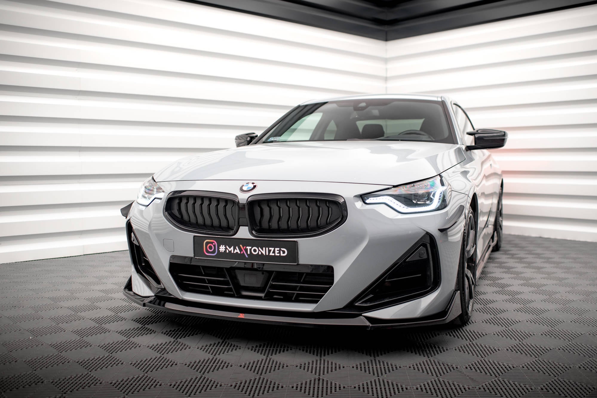 Maxton Design Splitter delantero V.3 para BMW 2 Coupe M-Pack / M240i G42 - imagen 1